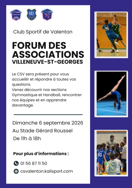 FORUM DES ASSOCIATIONS Villeneuve - St - Georges